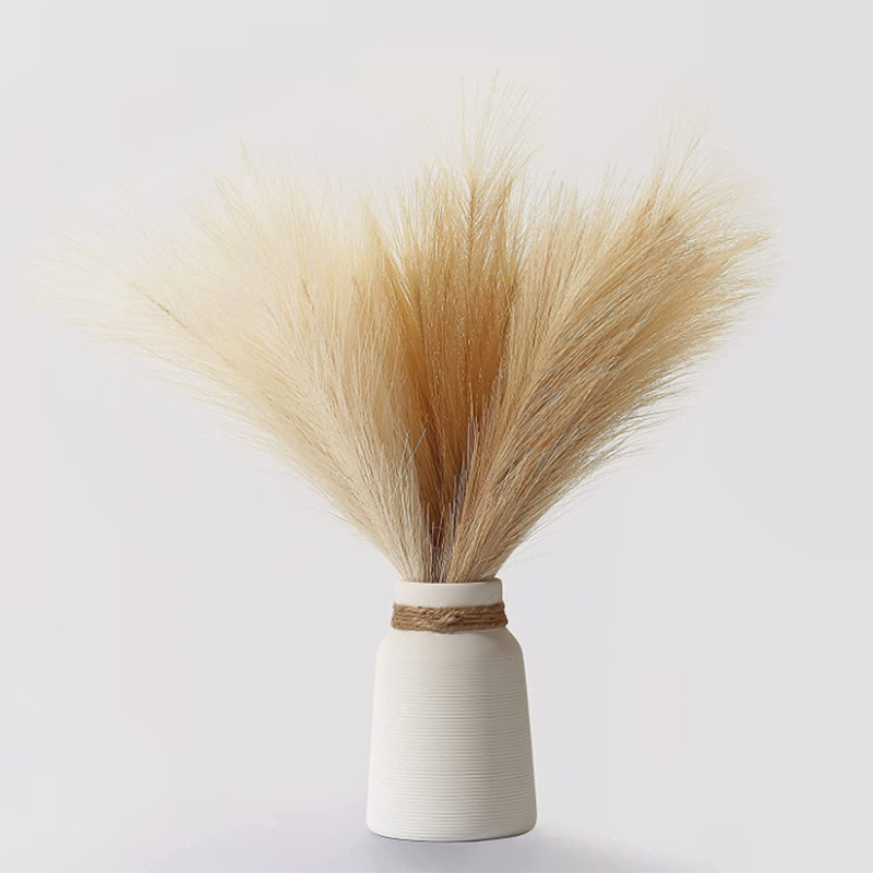 Dried Flower Bulk - 10 adet Yapay Pampas Çim Buket
