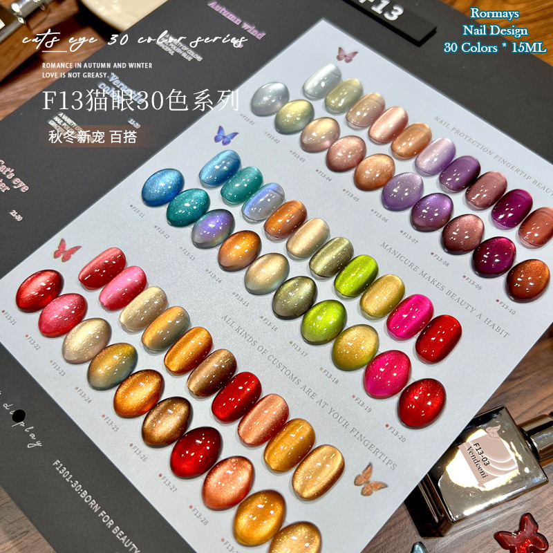 Resin Glitter Pack - Parlak Simli Kedi Gözü Jel Oje