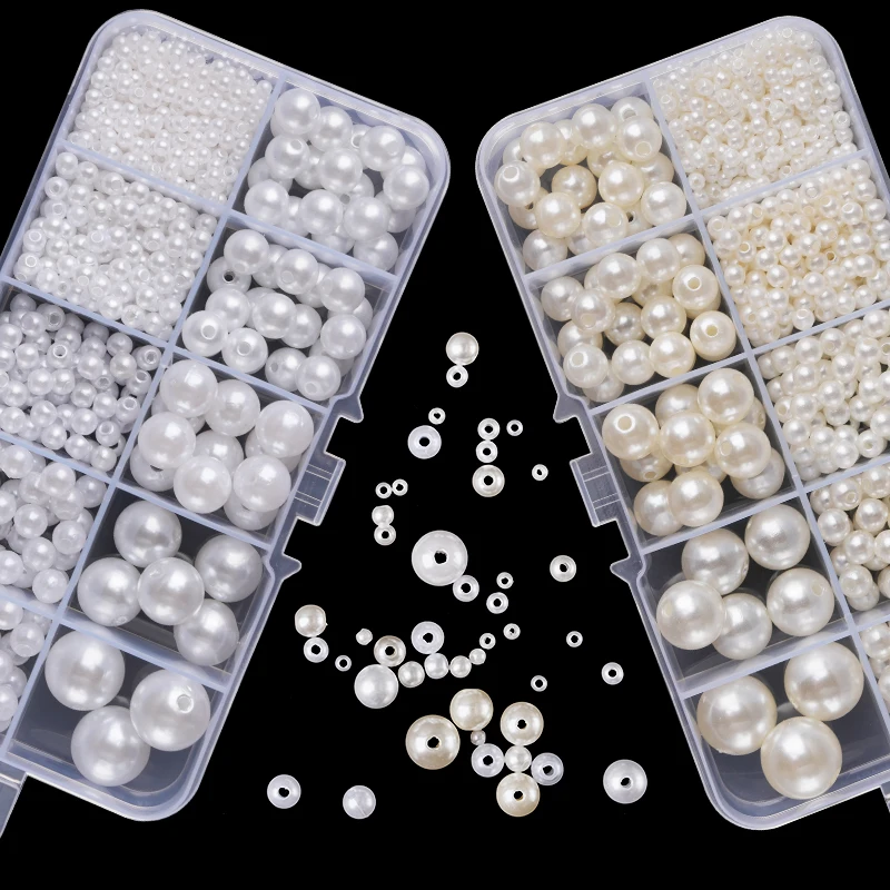 Resin Jewelry Kit - 800 Adet Yapay İnci Reçine Boncuk