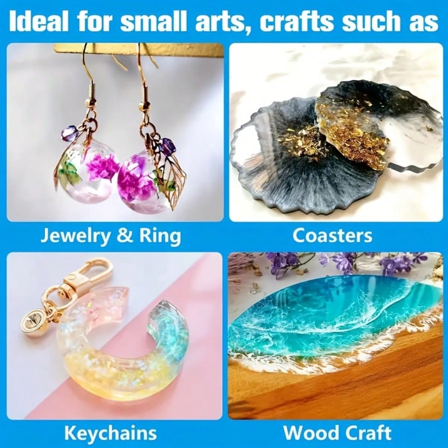 Kristal Berraklığında Epoksi R - Resin Jewelry Kit incelemesi ve fiyatı