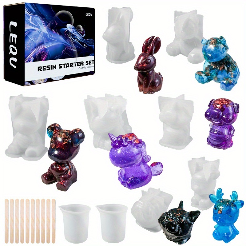 19 Parça Reçine Kalıp Seti, Re - Resin Jewelry Kit incelemesi ve fiyatı