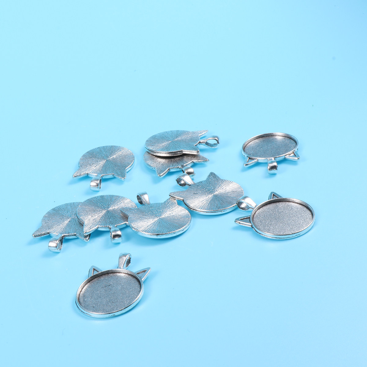 10 adet kedi kulak çerçeve kol - Resin Jewelry Kit incelemesi ve fiyatı