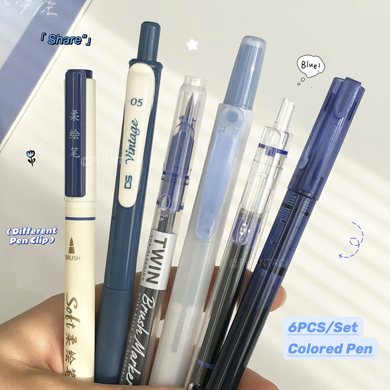 6 adet renkli kaligrafi kalemi - Pentel Pen Energel incelemesi ve fiyatı