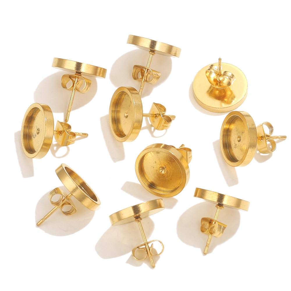 10 adet Paslanmaz Çelik Altın  - Resin Jewelry Kit incelemesi ve fiyatı