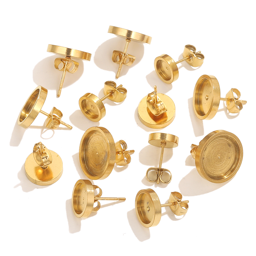 10 adet Paslanmaz Çelik Altın  - Resin Jewelry Kit incelemesi ve fiyatı